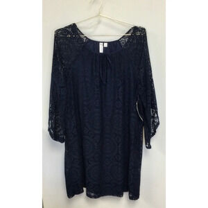Women's‎ Tacera Dress, 1X, Navy